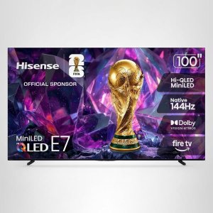 100E7SF 100英寸Mini-LED 144Hz 4K智能电视