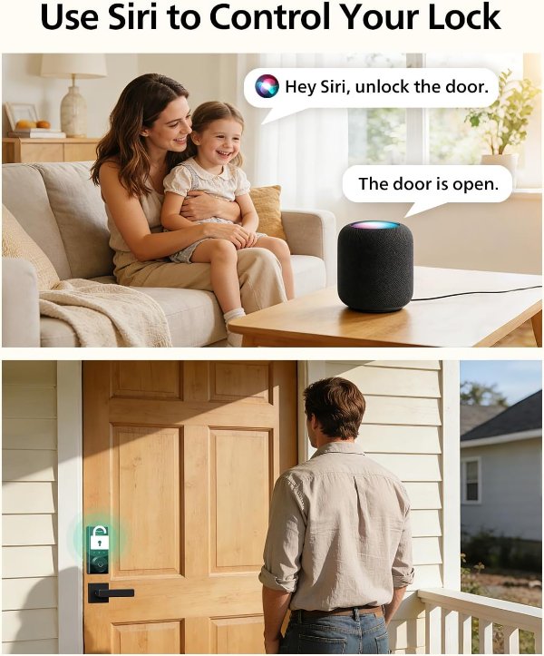 Smart Door Lock Fingerprint Unlock