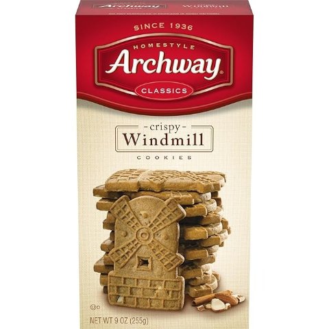 Archway Crispy Windmill Cookies 9 oz