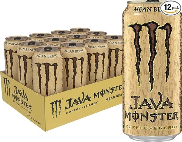 Energy JavaMean Bean 咖啡能量饮料 15oz 24罐