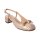 Ballet Quilted Leather Slingback Pump