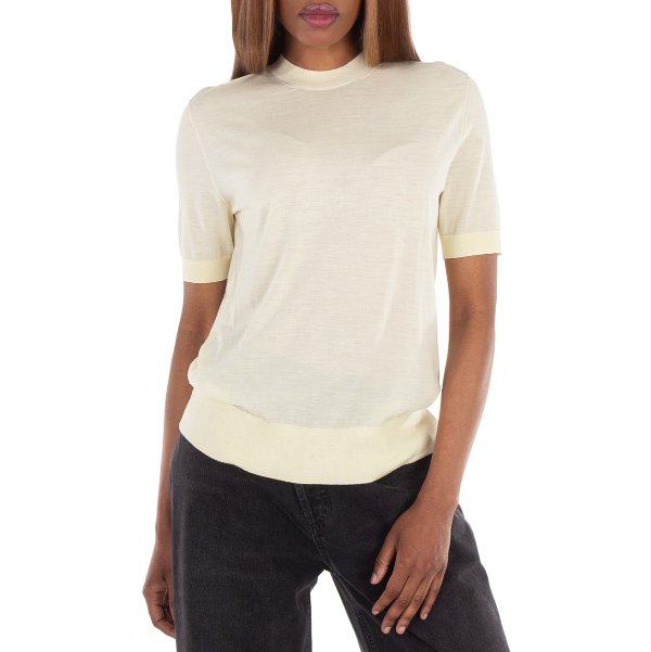 Burberry Wool Crewneck T-Shirt