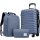 Coolife Luggage Set 20in Blue