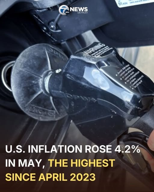 🚨 美国5月通胀飙至4.2%！创三年新高...