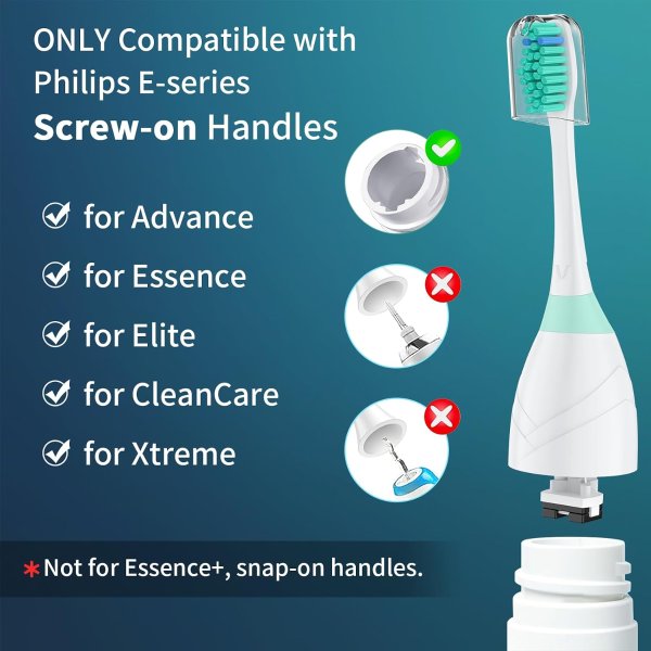 OLINSKAKO Philips Sonicare E-Series 替换刷头 6支