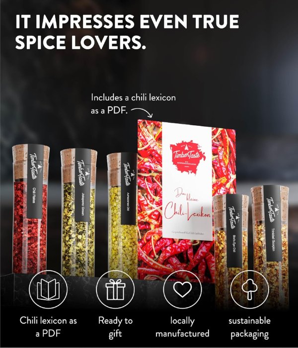 TIMBER TASTE 辣椒香料组合装