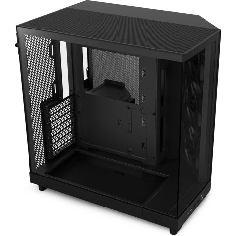 NZXT页面$10折扣码H6 Flow 黑色中塔机箱 3风扇