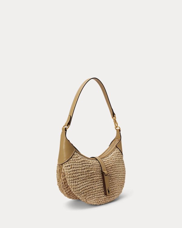  ID Raffia Mini Shoulder Bag