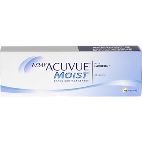 Acuvue1-Day Acuvue Moist 30pk Contact Lenses online | GlassesUSA