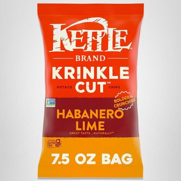 Kettle Krinkle Cut 薯片 7.5盎司