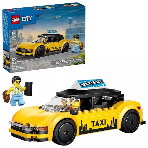 City 60487 黄色出租车 122片