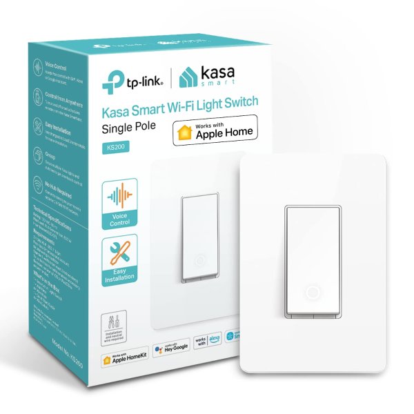 Kasa Smart Light Switch KS200 White
