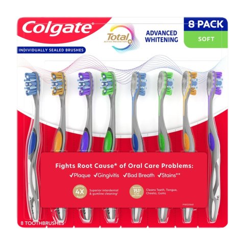 Colgate Total Toothbrush 8 Pack