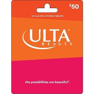 Ulta 礼品卡 $50