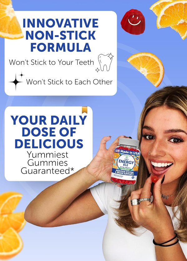 Lunakai Vitamin B12 Gummies 60 Count