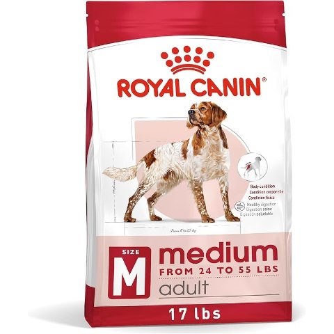  中型成犬粮 17磅