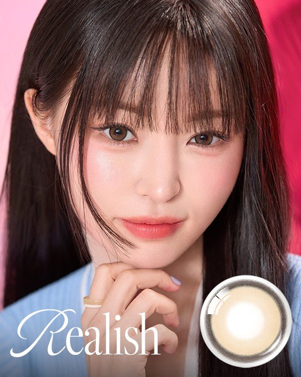 OLENS Realish Brown Monthly Contact Lenses 2 Pack