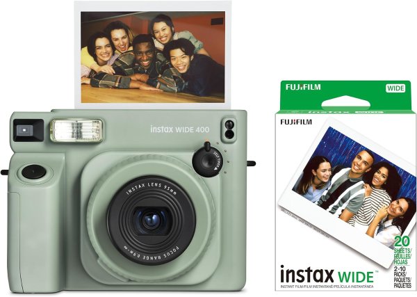 Fujifilm instax Wide 400 拍立得相机 绿色