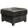 GLAXYFUR Folding Storage Bench PU Leather Black 23.6in