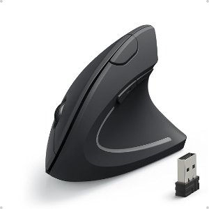 ANKER  无线垂直鼠标 1600DPI 黑色