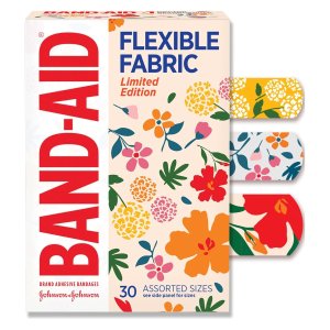 Band-Aid 灵巧布创可贴 花卉款 30片