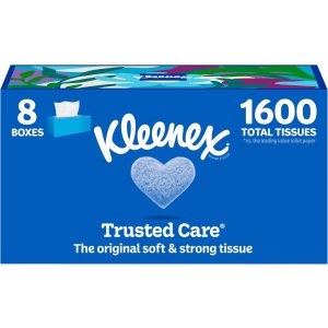 Kleenex 护理面巾纸 8盒 2层
