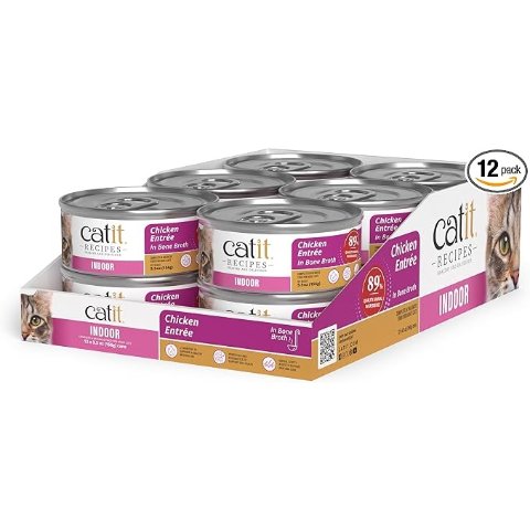 Catit Recipes 鸡肉主食罐 156g 高蛋白