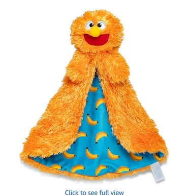 Ms. Rachel Official Herbie Huggable Lovey, Double Sided, Machine Washable Security Blankets for Babies Ages 3 Months to 1+