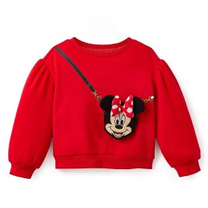 Disney Minnie Mouse 女童红色卫衣