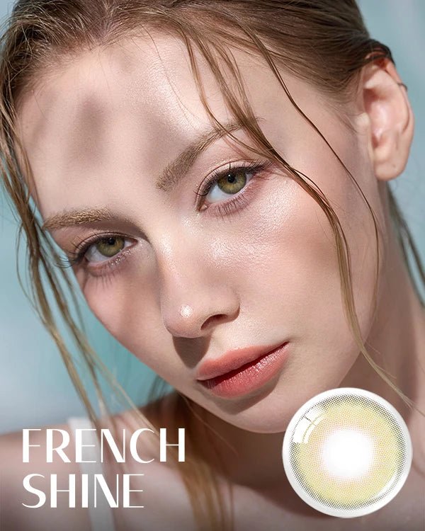 Lens Diary OLENS 1-Day French Shine Olive 10 Pack