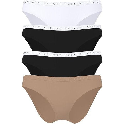Victoria s Secret 女士棉质三角内裤 4件装
