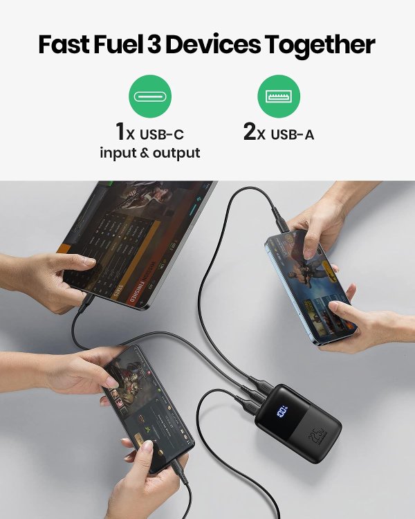 INIU 10000mAh 便携充电宝 22.5W