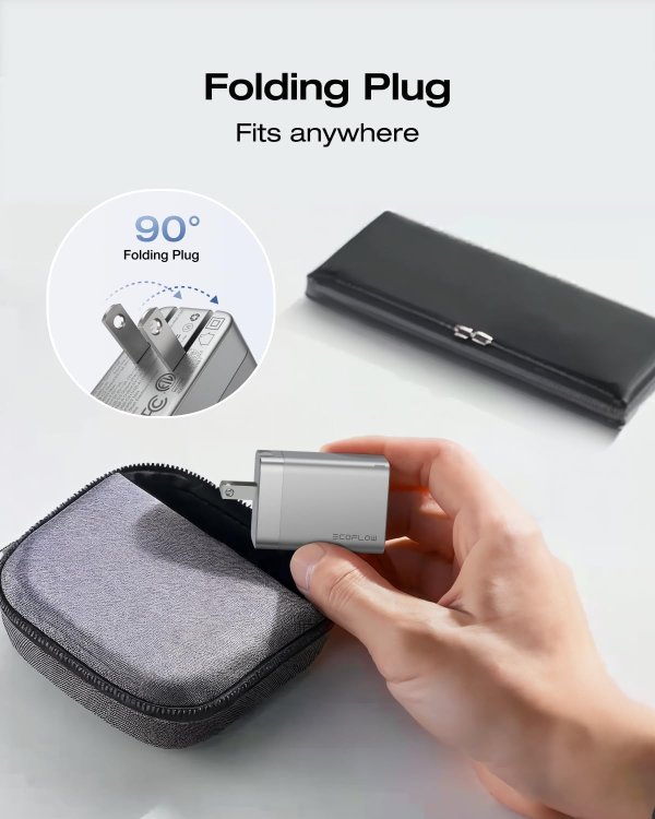 EF ECOFLOW 65W GaN USB-C Charger