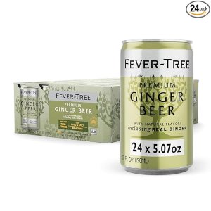 Fever 姜味气泡饮 5.07盎司 24罐