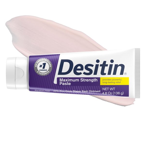 Desitin 40% Zinc Oxide Diaper Rash Paste 4.8oz