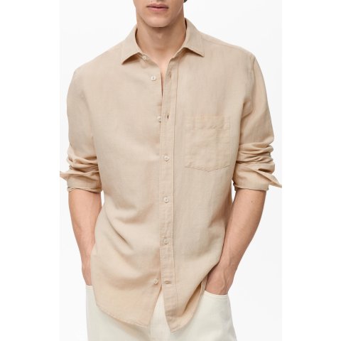 Nordstromrack Classic Fit Linen Cotton Men s Shirt