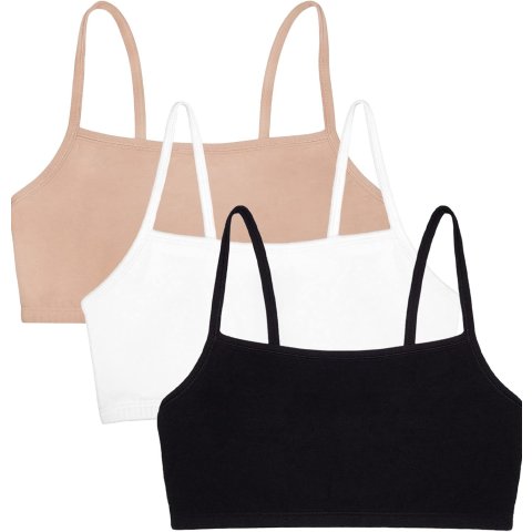 Women s Cotton Spaghetti Strap Sports Bra