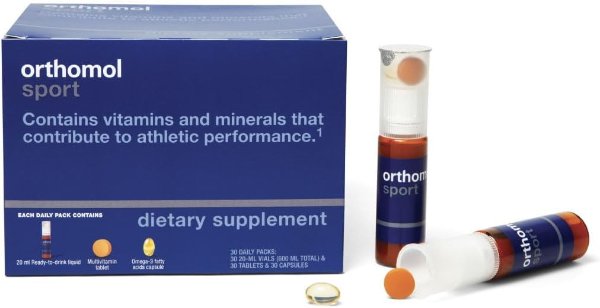 Orthomol Sport Premium Supplement 30-Day Supply