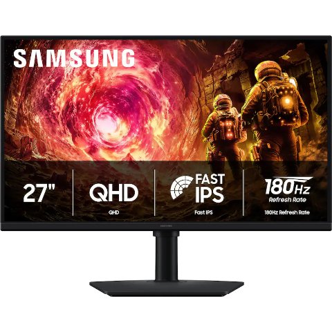 Odyssey G5 27英寸 QHD 180Hz电竞显示器 黑色