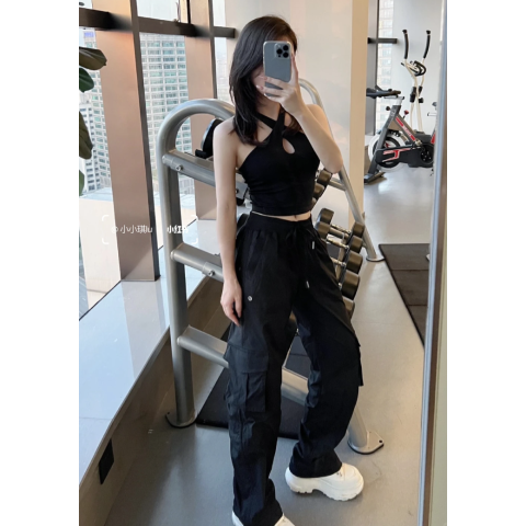 Dance Studio 女士休闲工装裤