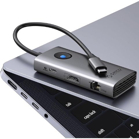 ORICO USB C 6合1扩展坞 2.5G以太网