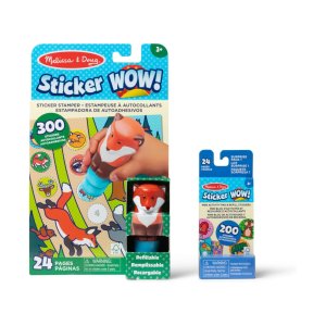 Melissa & Doug Fox Sticker Activity Book 24 Pages
