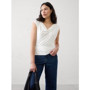 Asymmetrical Jersey Top