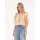 Silk Poplin Puff-Sleeve Top Pink