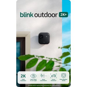 Blink Outdoor 2K+ 无线摄像头 2K