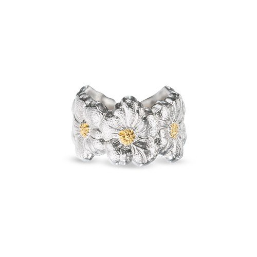 Blossoms Gold-Plated Silver Ring