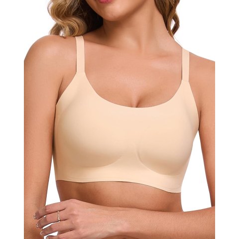 Ubras Seamless Bralette Spaghetti Strap Wireless