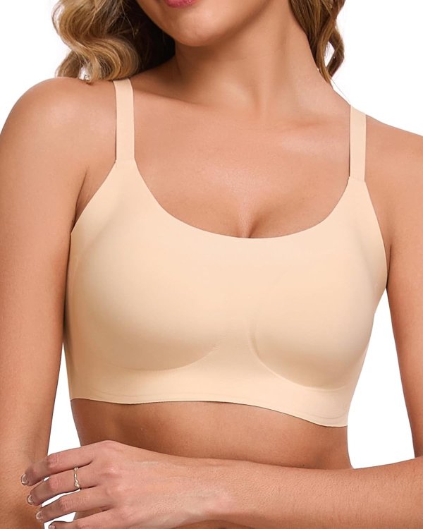 Ubras Seamless Bralette Spaghetti Strap Wireless