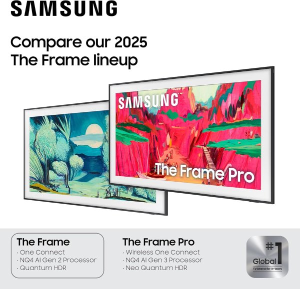 The Frame LS03F 65英寸 4K QLED 纤薄壁挂