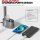 HWT-H01 Gray LED Desk Lamp USB A+C